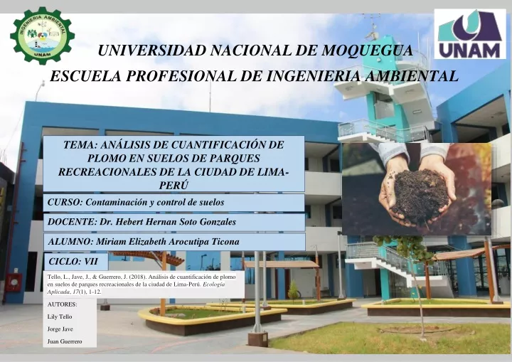 universidad nacional de moquegua escuela