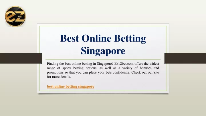 best online betting singapore