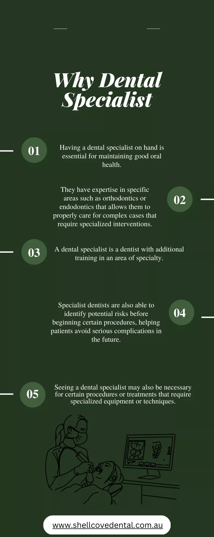 why dental specialist