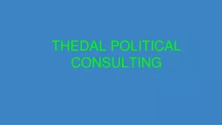 Political Consulting companies in tamilnadu