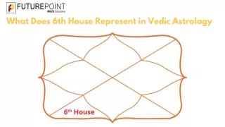 What Does 6th House Represent in Vedic Astrology - Future Point