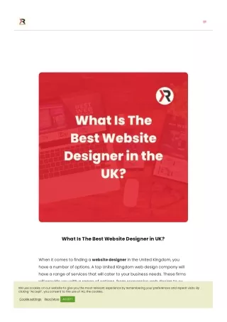 Best Website Designers UK