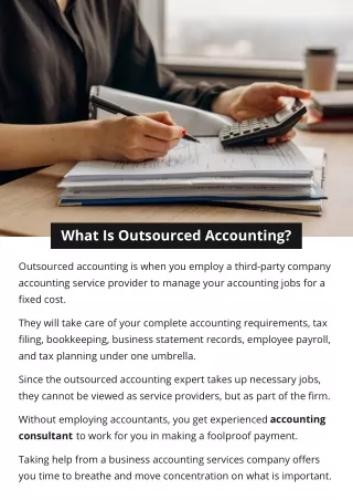 what is outsourced accounting