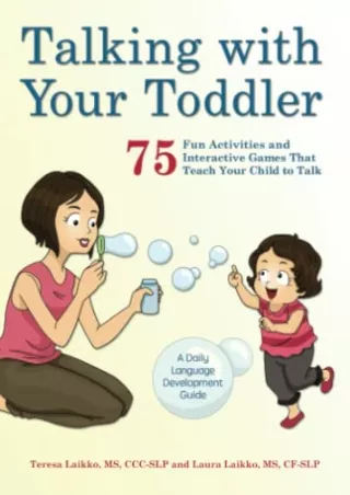 %Read% (pdF) Talking with Your Toddler: 75 Fun Activities and Interactive G