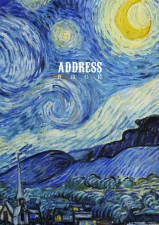 get [pdf] D!ownload  Large Print Address Book With Alphabetical Tabs | Big