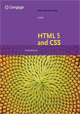 New Perspectives on HTML 5 and CSS Comprehensive Comprehensive MindTap Course List