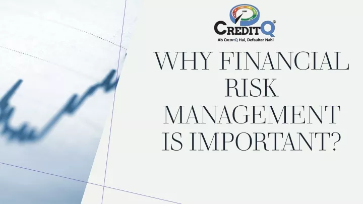 why financial risk management is important