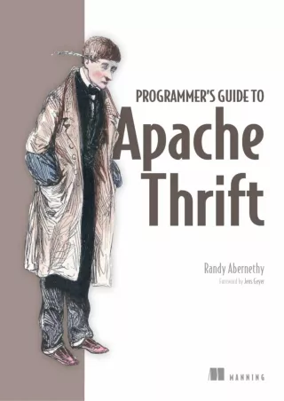 Programmer s Guide to Apache Thrift
