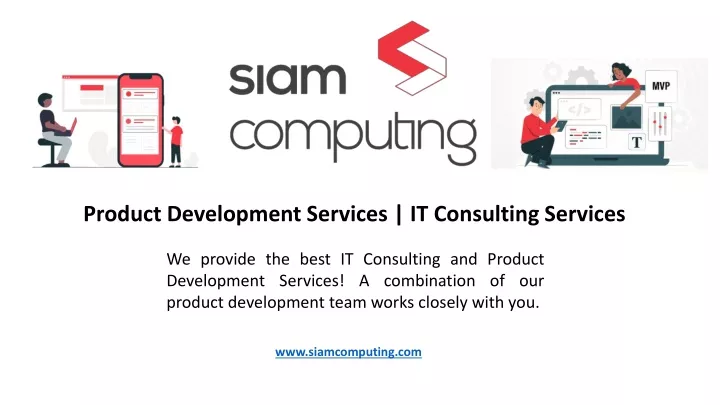 product development services it consulting