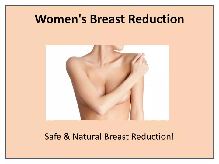 women s breast reduction