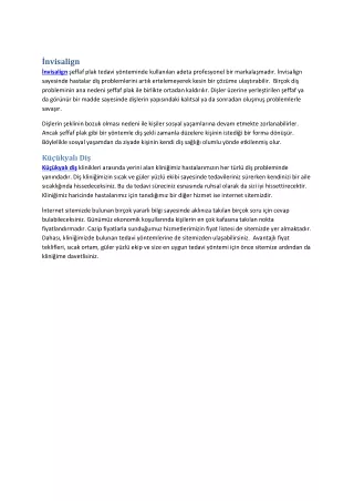 nvisalign nvisalign effaf plak tedavi y nteminde