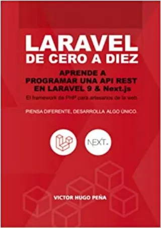 Laravel de cero a diez Aprende a programar una API REST en Laravel 9  Next js Spanish