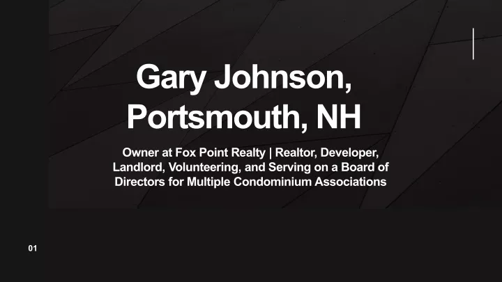 gary johnson portsmouth nh