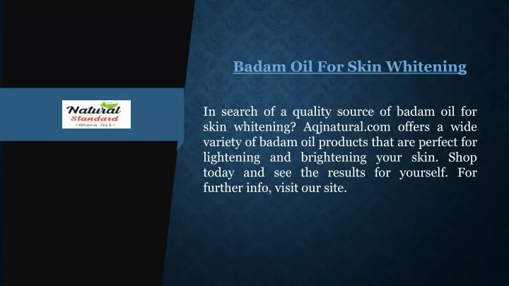 badam oil for skin whitening