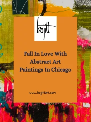Buy Colourful Abstract Art Paintings In Chicago