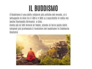 IL BUDDISMO