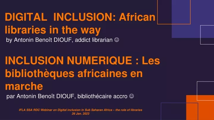 digital inclusion african libraries