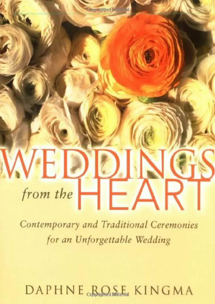 weddings from the heart contemporary