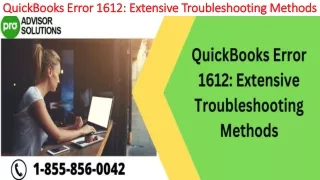 quickbooks error 1612 extensive troubleshooting methods