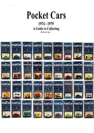 (PDF/DOWNLOAD) Pocket Cars 1974 – 1979: A Guide to Collecting