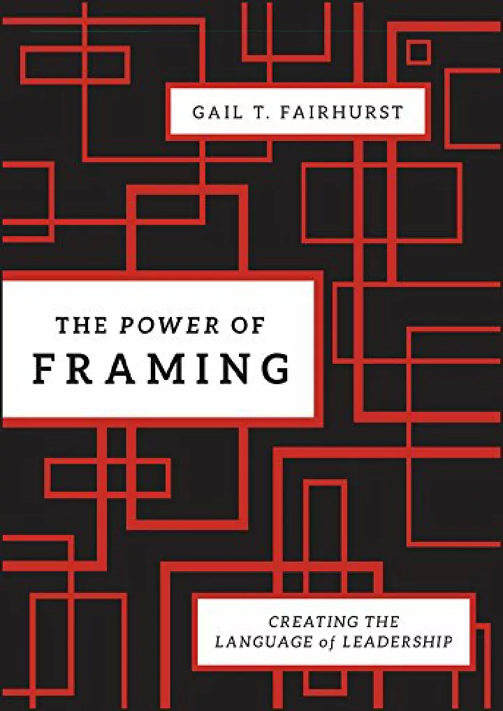 the power of framing creating the language
