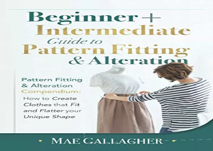 Ppt - Pdf Pattern Fitting: Beginner Intermediate Guide To Pattern 