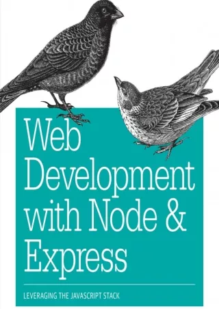 WEB DEVELOPMENT WITH NODE AND EXPRESS
