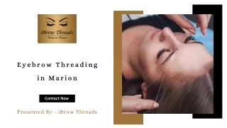 Eyebrow Threading in Marion