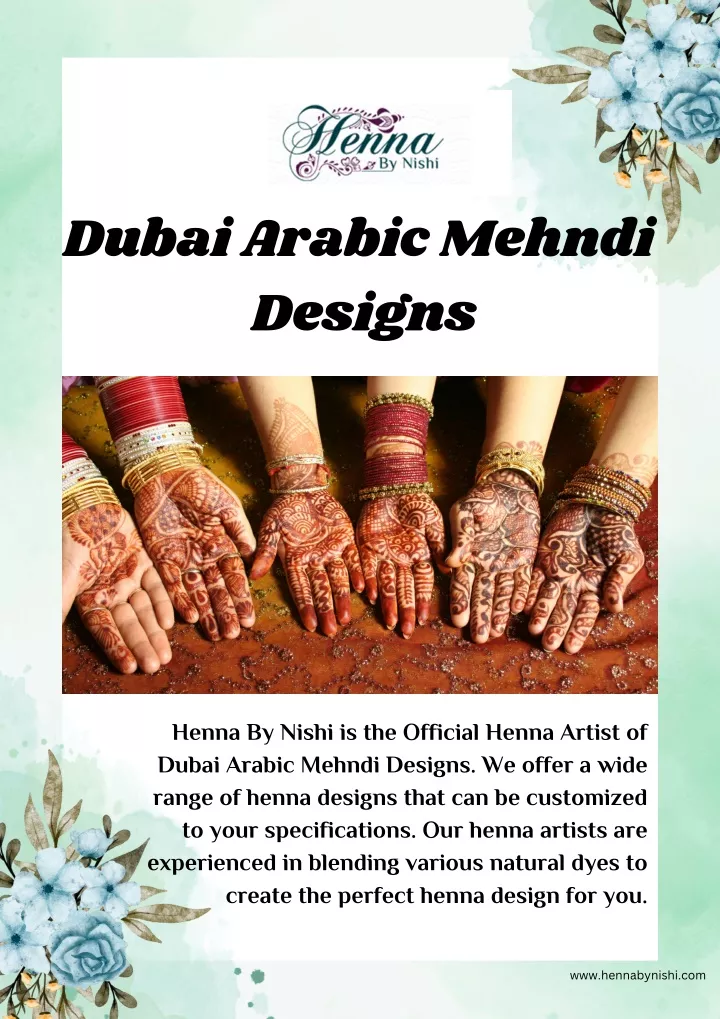 dubai arabic mehndi designs