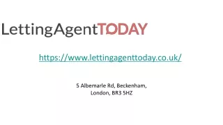 Letting Agent Today