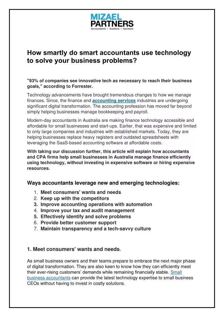 how smartly do smart accountants use technology