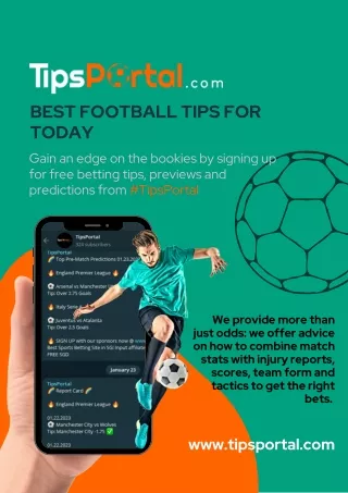 Best Football Tips For Today