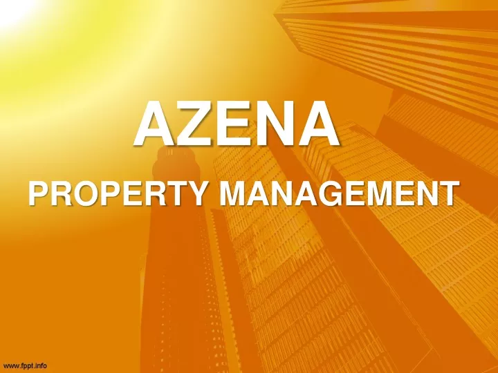 PPT Management Company for Rental Property in Moncton PowerPoint