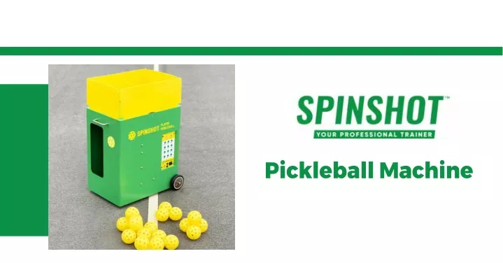 pickleball machine