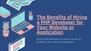 the benefits of hiring a php developer for your