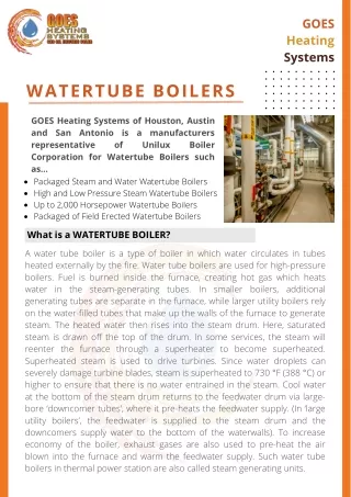High-Efficiency Industrial Boilers | Austin Boilers
