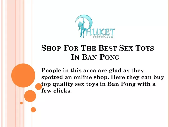 shop for the best sex toys in ban pong