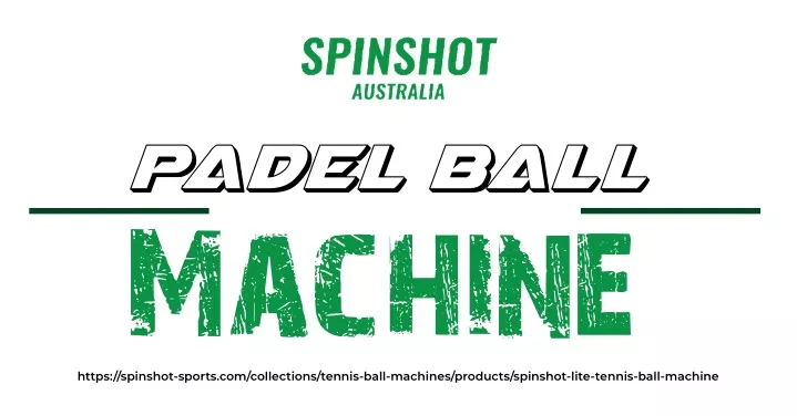 padel ball machine