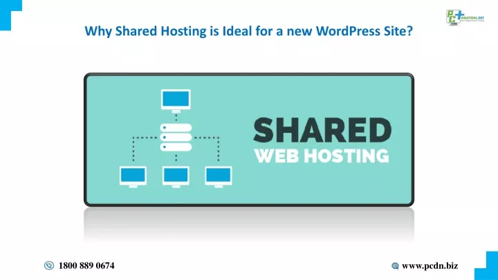 why shared hosting is ideal for a new wordpress