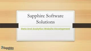 sapphire software solutions
