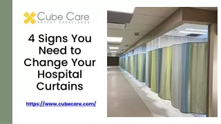 4 Signs You Need to Change Your Hospital Curtains