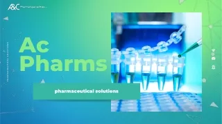 Ac Pharms  Pharmaceutical Solutions
