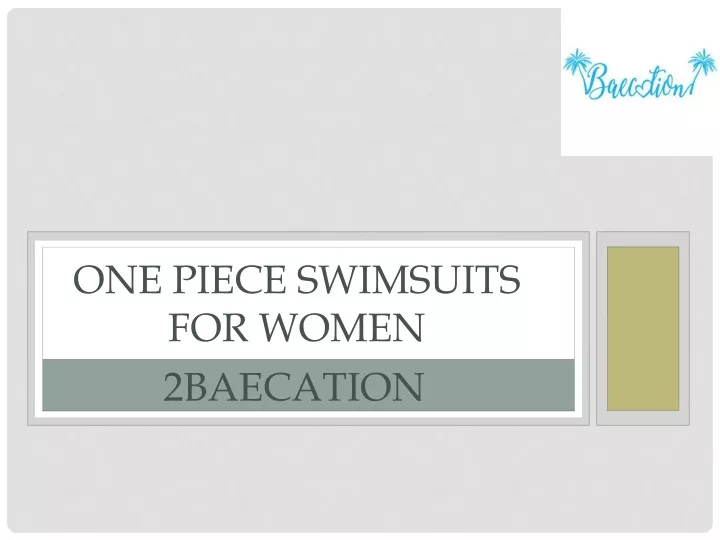 one piece swimsuits for women