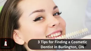 Tips For Finding A Cosmetic Dentist In Burlington, ON