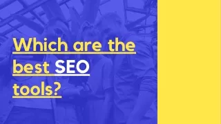 which are the best seo tools