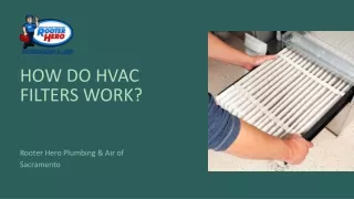 HOW DO HVAC FILTERS WORK