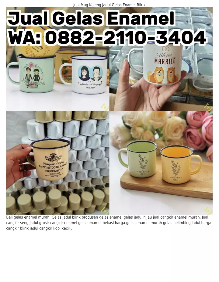 Ppt Ii Wa Gelas Cangkir Kopi Jadul Harga Gelas Enamel