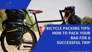 Bicycle Packing Tips How to Pack Your Bag for a Successful Trip