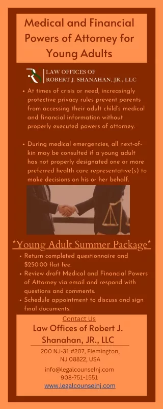 Medical and Financial Powers of Attorney