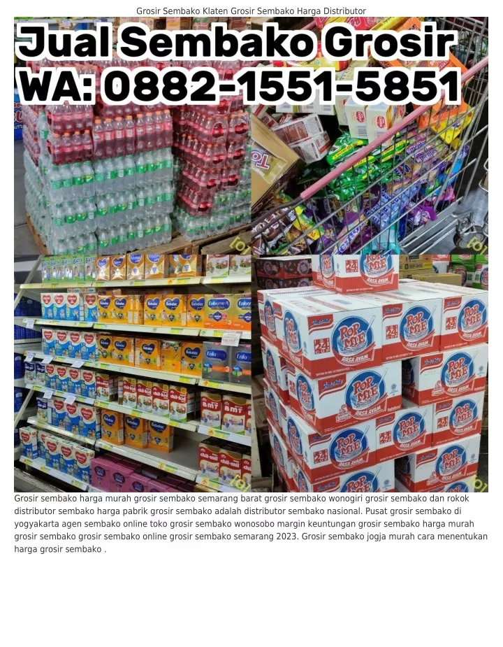 Ppt O882•i55i•585i Wa Modal Buka Usaha Grosir Sembako Distributor Sembako Untuk Gr 9229